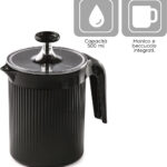 CAPPUCCINO MAKER-BLACK MILK FROTHER 500 ML