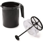 CAPPUCCINO MAKER-BLACK MILK FROTHER 500 ML - Image 2