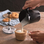 CAPPUCCINO MAKER-BLACK MILK FROTHER 500 ML - Image 3