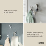 Buddy Wall Hook - White - 3Pcs - Image 4