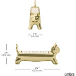 Cat Ring Holder Brass - Image 3