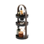 Bellwood Organizer Black And Walnut