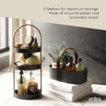 Bellwood Organizer Black And Walnut - Image 4