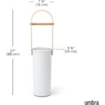 Bellwood Toilet Paper Stand White And Natural - Image 3