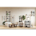 Bellwood Wall Shelf - Black And Walnut - Image 2