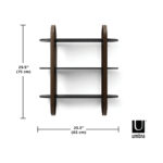 Bellwood Wall Shelf - Black And Walnut - Image 3