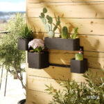 Cubiko Wall Planter Black - Image 2