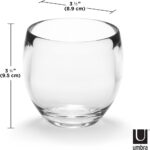Droplet Tumbler - Tooth Brush Holder - Clear - Image 3