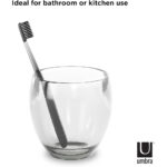 Droplet Tumbler - Tooth Brush Holder - Clear - Image 4