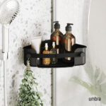 Flex Adhesive Corner Bin Black - Image 2