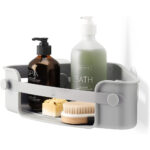 Flex Adhesive Corner Bin Grey