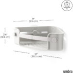 Flex Adhesive Corner Bin Grey - Image 3