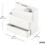 Glam Makeup Organizer Large White And Grey - Image 3