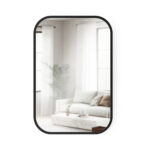 Hub Rectangle Mirror - 24x36icnh - Black