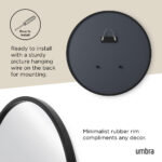 Hub Wall mirror - Black - Image 2
