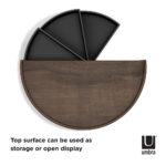 Moona Storgae Box Black And Walnut - Image 2