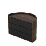 Moona Storgae Box Black And Walnut - Image 4