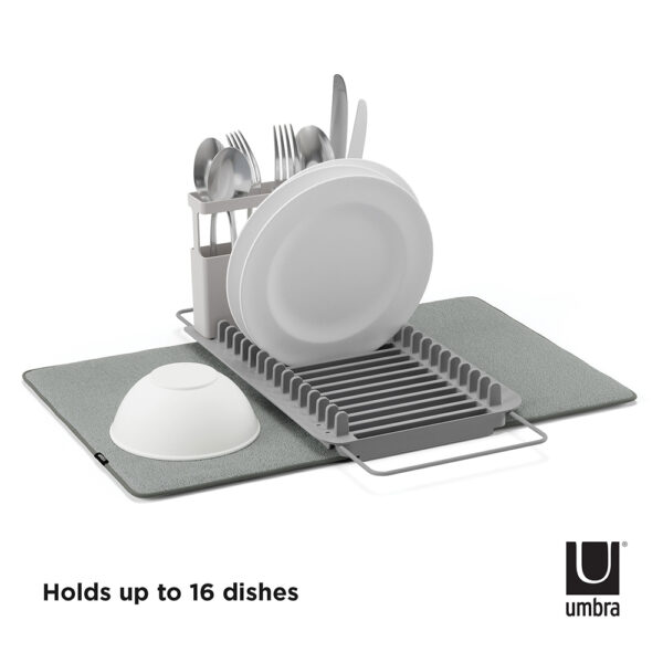 U-Dry Dish Rack And Drying Mat