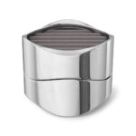 Wavy Jewelry Organizer Chrome