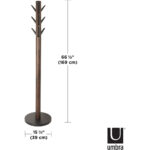 Flapper Coat Rack Walnut - Image 3