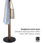 Flapper Coat Rack Walnut - Image 4
