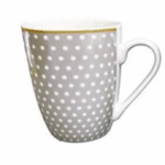 Porcelain Mug Collection – 300 ml - White Small Dots