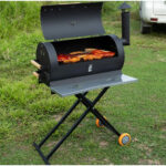 Premium Iron Barbecue Grill with Portable Stand - Image 5