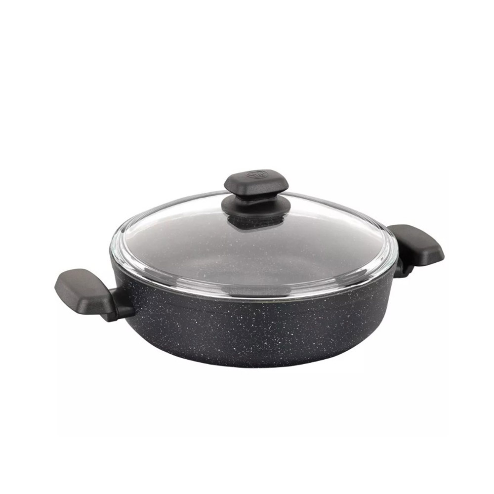 8691607018431 Ornella Alu. Low Casserole 24x6,5 cm - Image 1