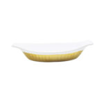 Gold Serving Plate 26x14cm