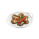 Round Serving Plate With Handles - 35cm