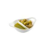 Divided Dip Bowl With Handles - 15.5cm