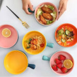 Ceramic Serving Bowls with Handle - Image 2