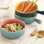 Ceramic Serving Bowls with Handle - Image 3