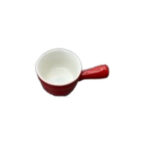 Round Dip Dish with Handle