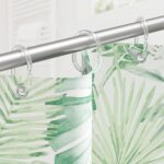 Shower Curtain Rings C-Shaped Pack of 12 Pcs - Image 2