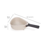 Droplet Large Plastic Folding Colander - Image 3