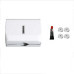 Paper Towel Dispenser Wall Mount Black - Image 2