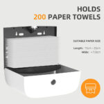 Paper Towel Dispenser Wall Mount White - Image 3