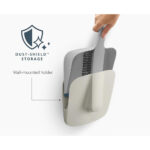 CleanTech Wall-Mounted Dustpan With Brush - Image 3