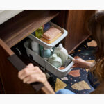 CupboardStore 2-Tier Easy-Access Wheeled Storage Caddy - Image 3