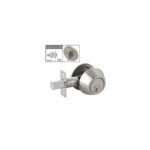 Single Cylinder Deadbolt SN Finish Stainless Steel - Image 2