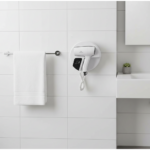 Hair Dryer 1200W White Wall Mounted - Image 2