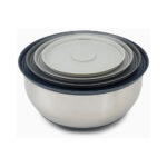 Stainless Steel Mixing Nest Bowls with Lids