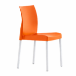 Ice Chair Orange Set of 4 Pcs