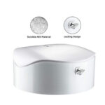 Jumbo Roll Toilet Tissue Paper Dispenser White - Image 2