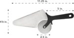 3 in 1 Pizza Cutter and Server Slicer - Image 2