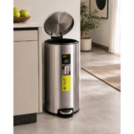 Dome Pedal Bin "Maggey" 30L Matt black - Image 2