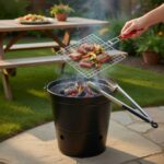 Ultimate 3-Piece Portable Charcoal BBQ Grill Set - Image 2