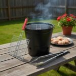 Ultimate 3-Piece Portable Charcoal BBQ Grill Set - Image 3