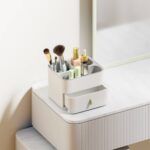 EKO Bathroom Storage Organizer with Drawer – White - Image 5